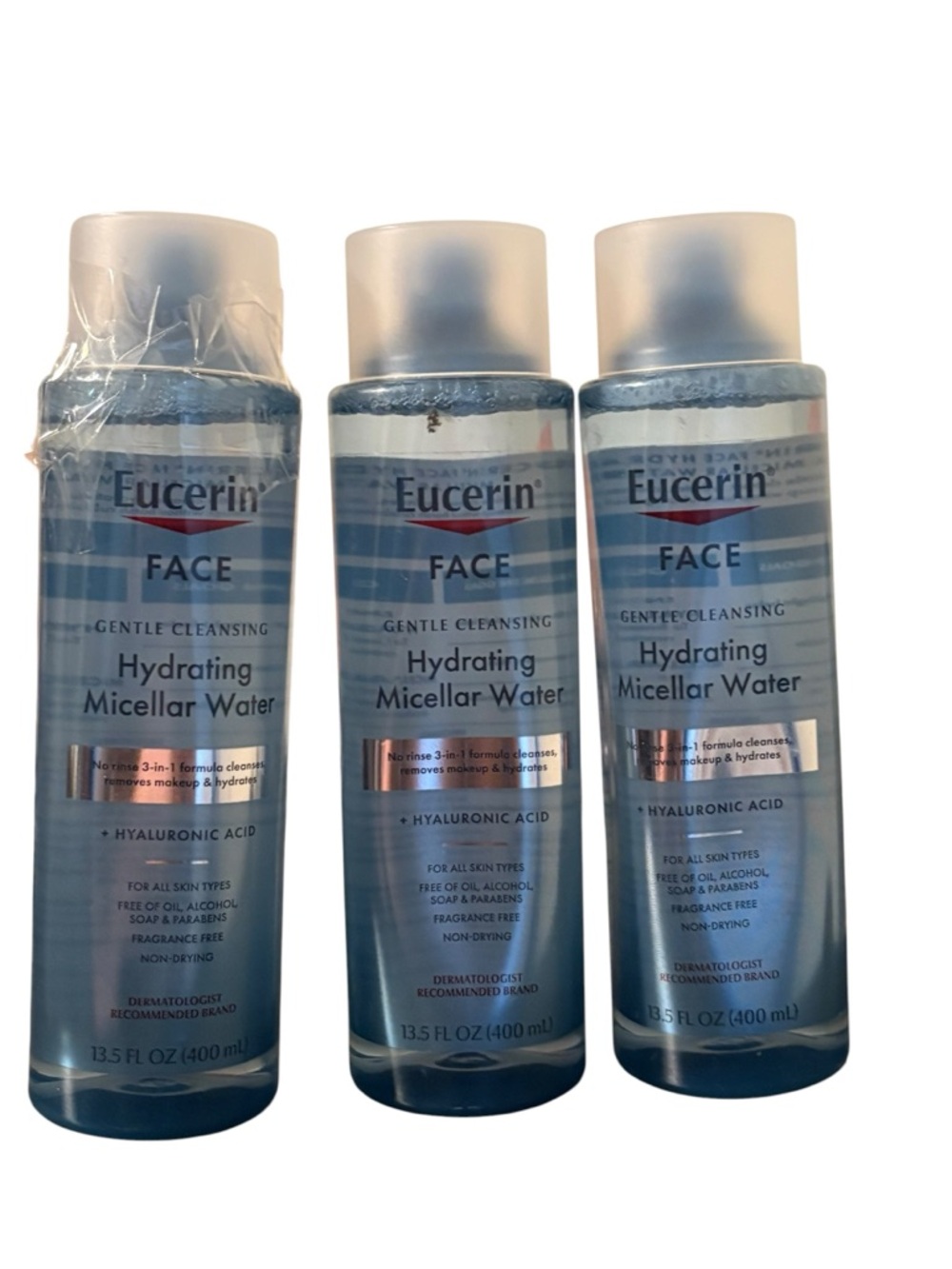 Bundle of 3 Eucerin Hydrating Micellar Water